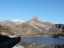 Le lac de Roselend et le roc du vent